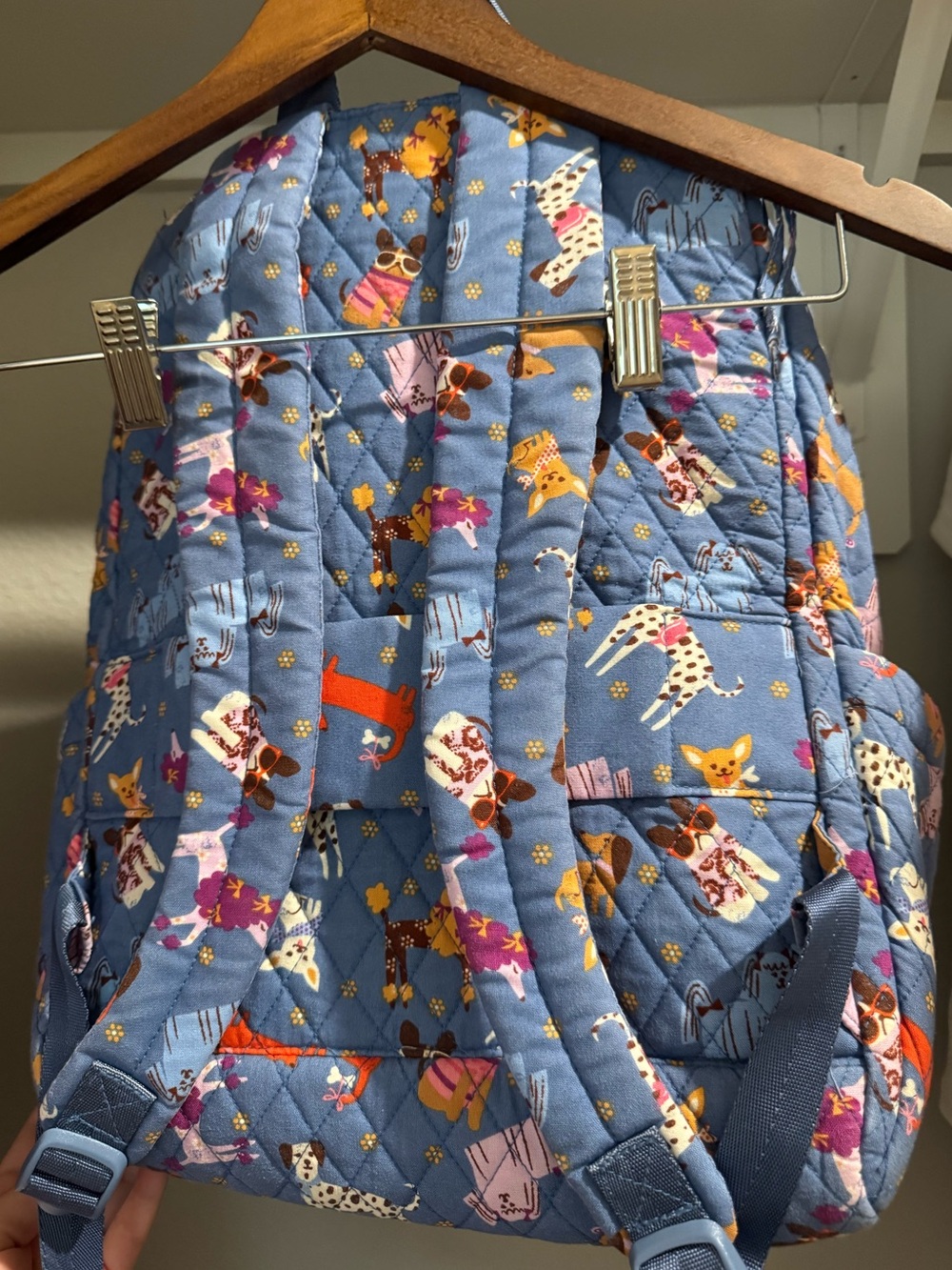 Vera bradley blue backpack - bark park - Picture 2 of 2